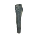 Louis Vuitton Pumpkin embroidered jeans