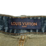 Louis Vuitton Pumpkin embroidered jeans