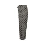 Louis Vuitton 24Fw All-over monogram flocked trousers