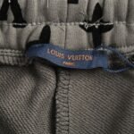 Louis Vuitton 24Fw All-over monogram flocked trousers