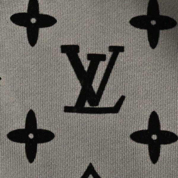 Louis Vuitton 24Fw All-over monogram flocked trousers