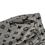 Louis Vuitton 24Fw All-over monogram flocked trousers