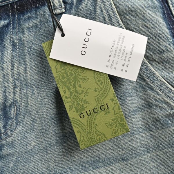 Gucci Side pocket denim jeans