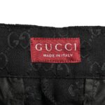 Gucci GG jacquard canvas trousers