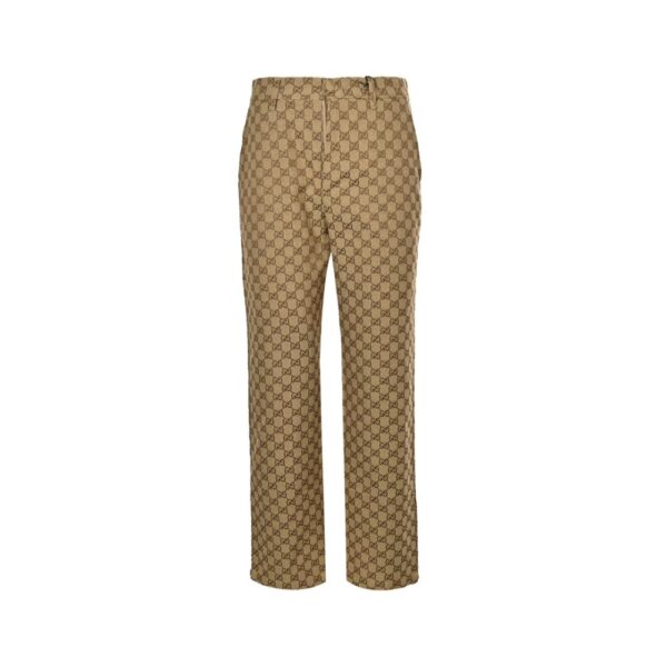 Gucci GG jacquard canvas trousers suit