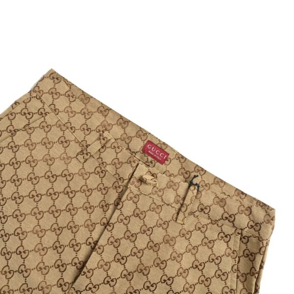 Gucci GG jacquard canvas trousers suit