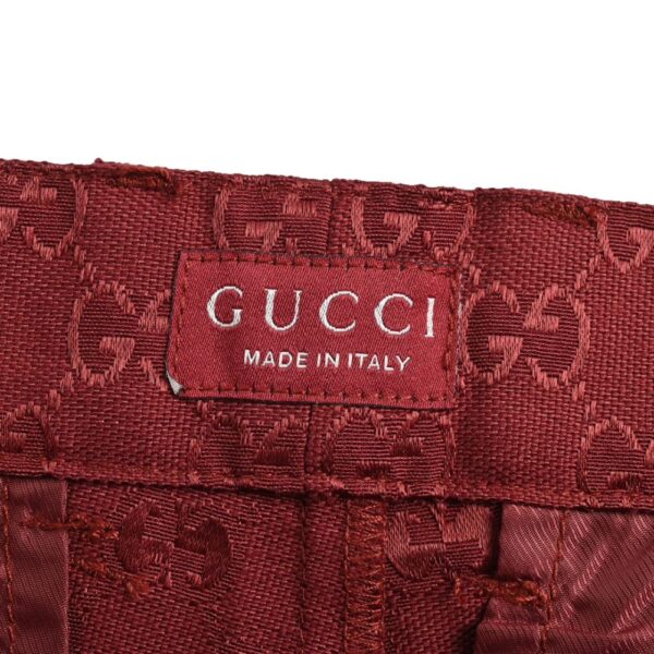 Gucci GG jacquard canvas trousers suit
