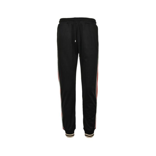 Gucci Classic red and green web trousers