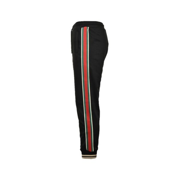 Gucci Classic red and green web trousers
