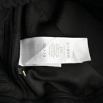 Gucci 24Fw GG embroidered 3M reflective webbing trousers
