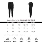 Gucci 24Fw GG embroidered 3M reflective webbing trousers