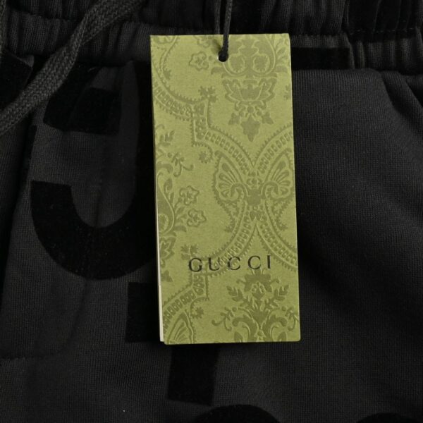 Gucci 24Fw GG flocked print trousers