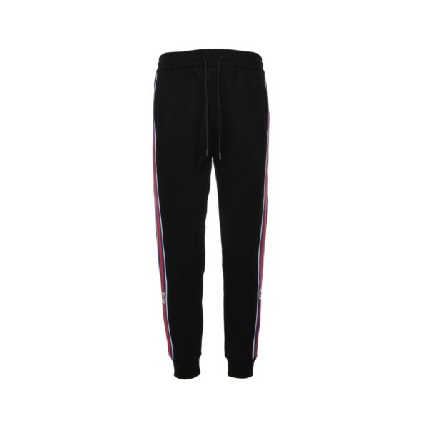 Gucci GG tricolor stripe striped webbing colorblock trousers