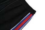 Gucci GG tricolor stripe striped webbing colorblock trousers