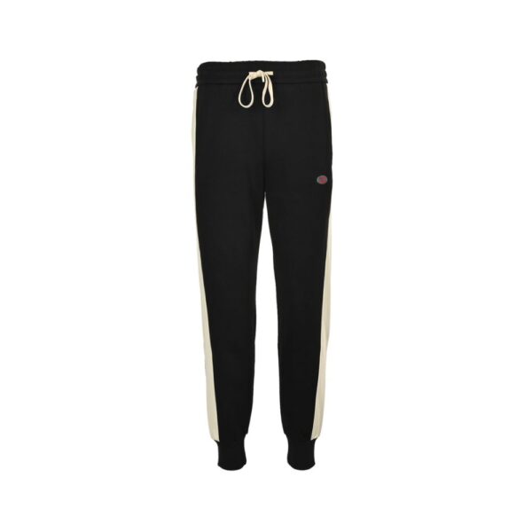 Gucci 24Fw embroidered logo webbing trousers