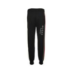 Gucci 24Fw embroidered logo webbing trousers
