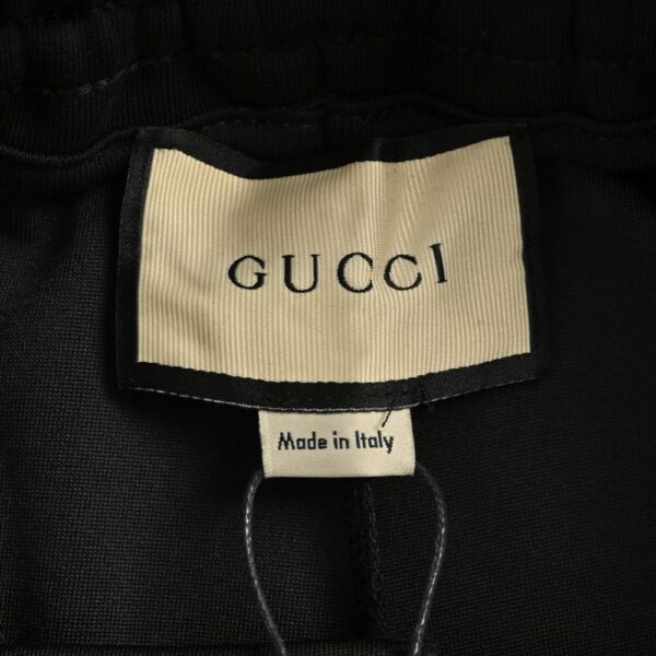 Gucci 24Fw embroidered logo webbing trousers