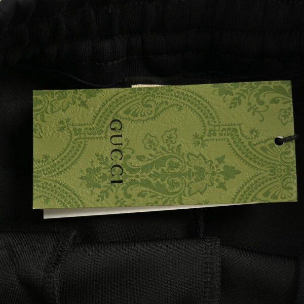 Gucci 24Fw embroidered logo webbing trousers