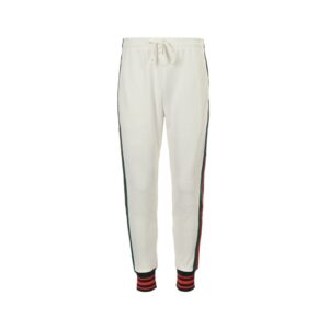 Gucci 24Fw Double G jacquard webbing trousers