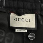 Gucci Double G embossed logo trousers
