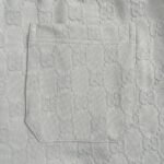 Gucci 24Fw all over printed jacquard trousers