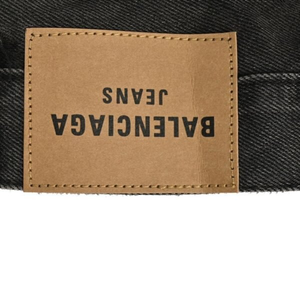 Balenciaga 24Fw Reverse Pocket Destroyed Jeans