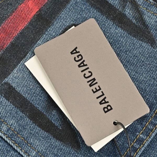 Balenciaga Coca Cola Print Vintage Jeans
