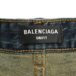 Balenciaga 24Fw Tape Print Jeans