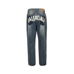 Balenciaga 24Fw Tape Print Jeans