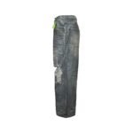 Balenciaga Hidden Dye Dirty Ripped Jeans
