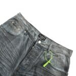 Balenciaga Hidden Dye Dirty Ripped Jeans