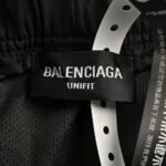 Balenciaga 24Fw tape print woven trousers