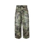 Balenciaga Camouflage trousers with detachable pockets