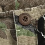 Balenciaga Camouflage trousers with detachable pockets