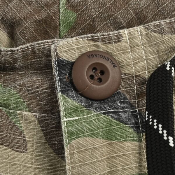 Balenciaga Camouflage trousers with detachable pockets