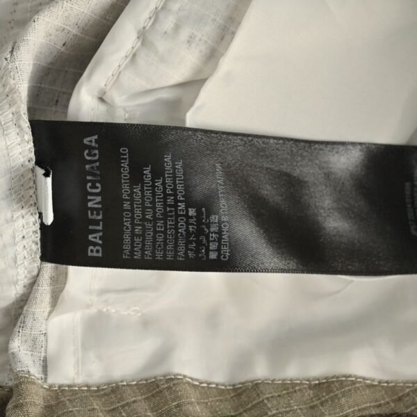 Balenciaga Camouflage trousers with detachable pockets