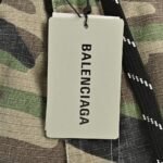 Balenciaga Camouflage trousers with detachable pockets