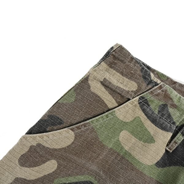 Balenciaga Camouflage trousers with detachable pockets