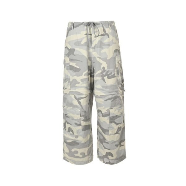 Balenciaga Camouflage trousers with detachable pockets