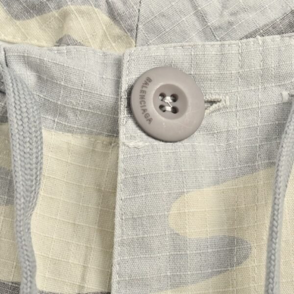Balenciaga Camouflage trousers with detachable pockets