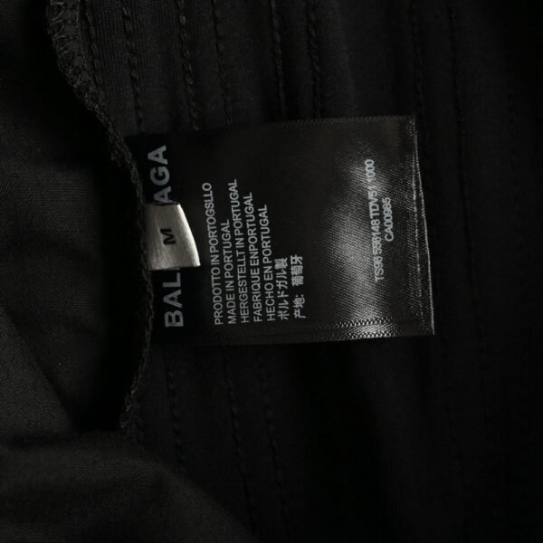 Balenciaga 24Fw Double B embroidered wide-leg trousers