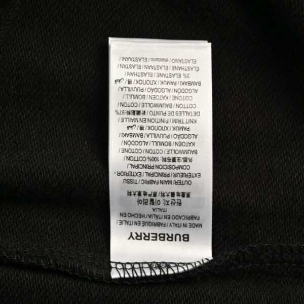 Prada 24Fw Classic TB printed lettering cuff trousers