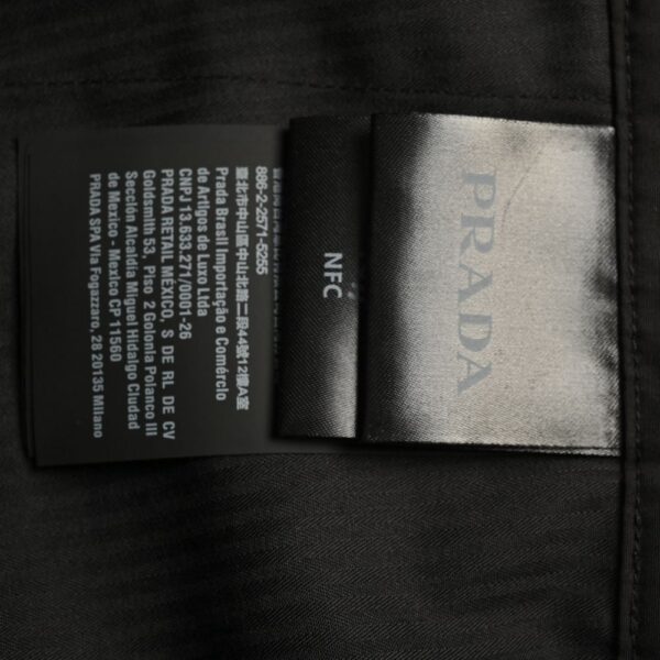 Prada 24Fw triangle logo nylon trousers