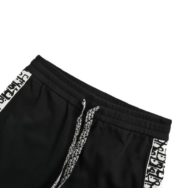 Dior CD side print webbing trousers