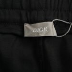 Dior CD side print webbing trousers