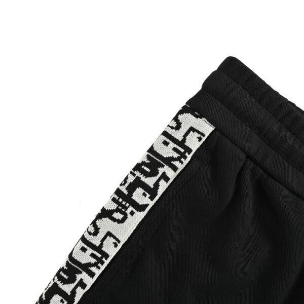 Dior CD side print webbing trousers