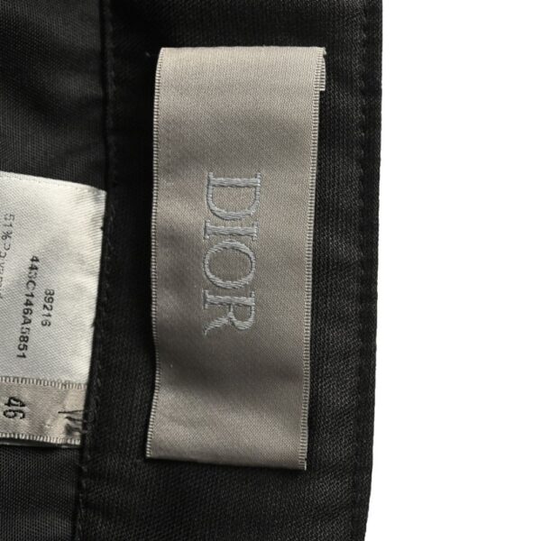 Dior Belt Metal Buckle Saddle Pocket Cargo Pants