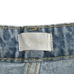 Dior 24Fw Floral Embroidery Letter Washed Jeans