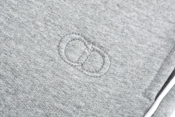 Dior 24Fw Logo embroidered solid trousers