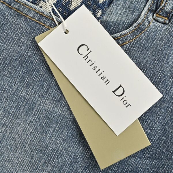 Dior 24Fw Treeman Embroidery Jeans